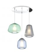 lampada vetro multicolore top light