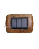 Marlanvil placca Millenium 3P legno olmo