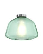 top light plafoniera double skin verde