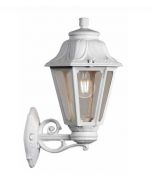 asti lanterna bianca da esterno parete