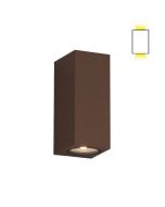 applique led atene corten gu10 2l