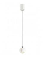 lampada bianca a sospensione aves