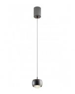 Sospensione led nera Aves