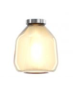 plafoniera gamma vetro ambra