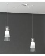 cone top light lampada sospensione 2 luci