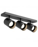 faretti nero da soffitto