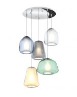 sospensione double skin vetro