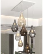 top light gocce in vetro soffiato drop
