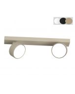 Barra faretti Edra 2L orientabili GX53