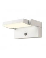 applique con sensore da esterno bianco