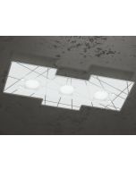 plafoniera vetro focus