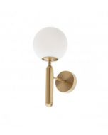 applique sfera bianco e oro
