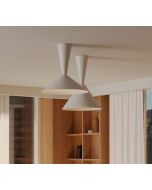 plafoniera bianca konos