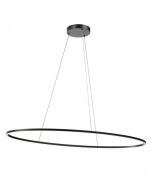 sospensione led leo nera