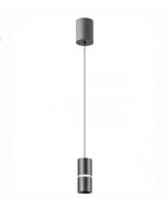 lampada sospensione nera naku