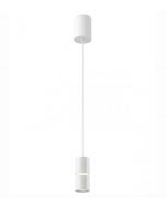 sospensione bianca led naku