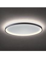 plafoniera led nera nobu