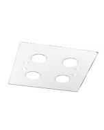 path top light plafoniera bianca