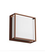 plafoniera led quadris corten
