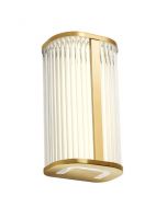 applique led rigo ottone