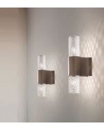 sillux applique vetro rondo