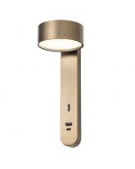 applique led bronzo anticato sades