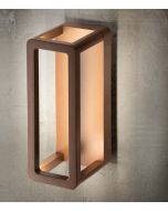 applique led ruggine shell