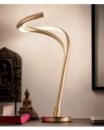lampada led tavolo oro Tempest