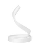 torsion lampada da tavolo bianca